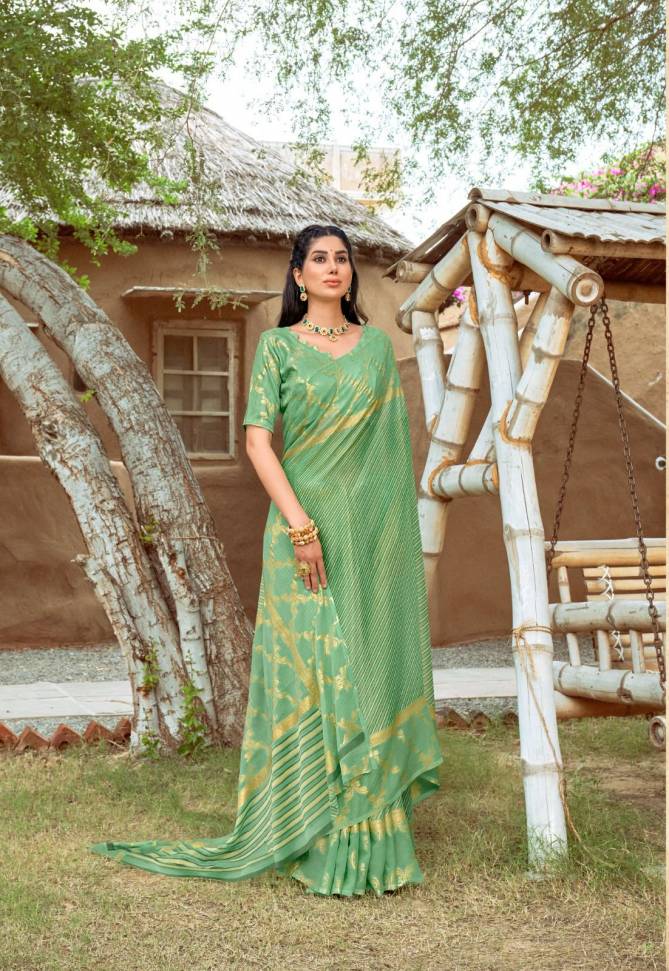 Kashvi Kavya By LT Fabrics Chiffon Sarees Catalog